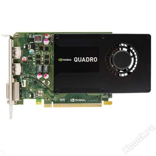 PNY Quadro K2200 PCI-E 2.0 4096Mb 128 bit DVI вид спереди