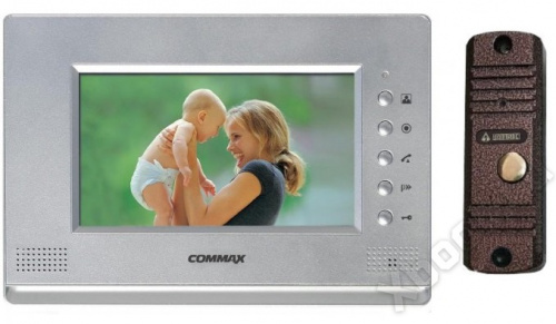 Commax Комплект CDV-70A XL/Vizit Silver вид спереди