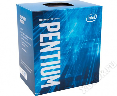 Intel Pentium Gold G5400 BX80684G5400 вид спереди